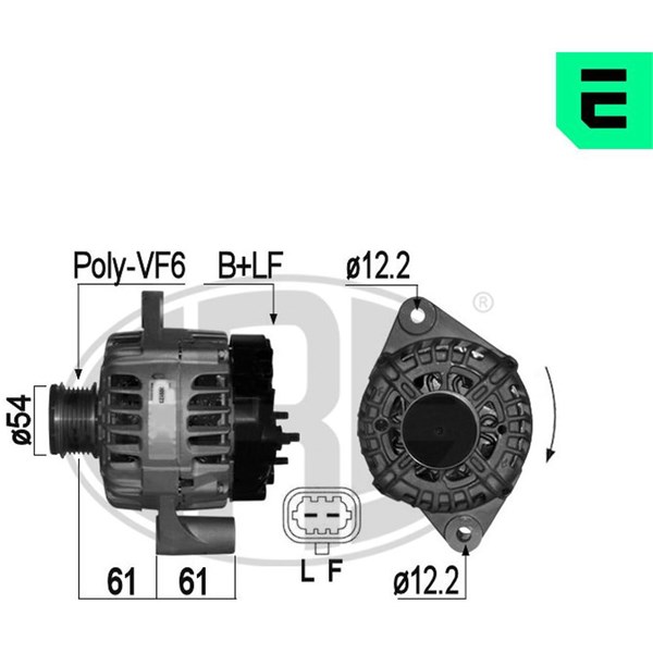 Generator 14V 140A