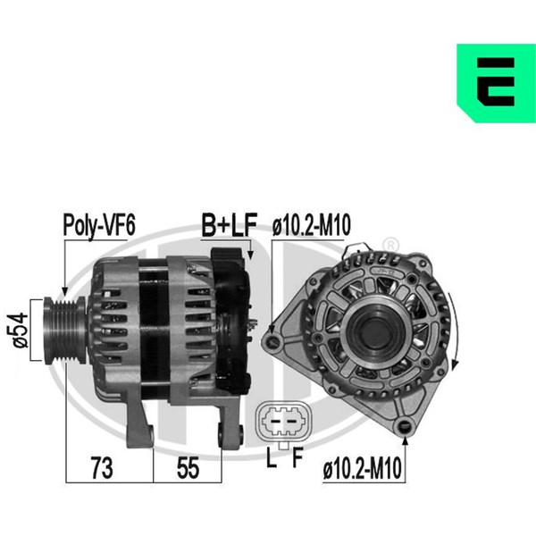 Generator 14V 100A