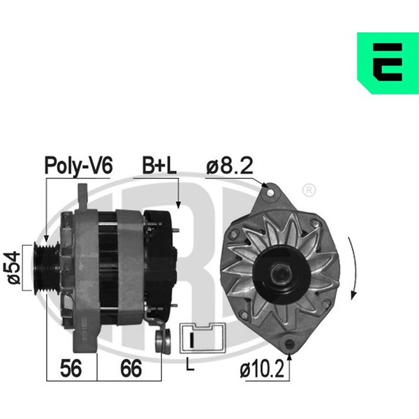Generator 14V 70A