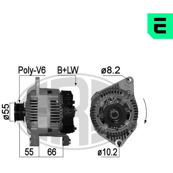 Generator 14V 120A