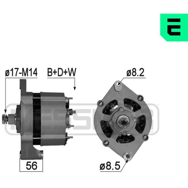 Generator 14V 65A
