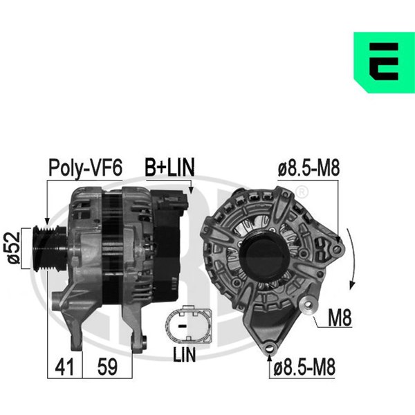 Generator 14V 150A