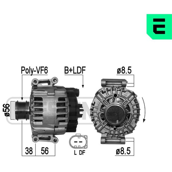 Generator 14V 140A