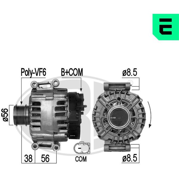 Generator 14V 140A