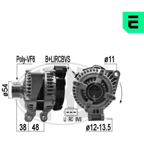 Generator 14V 150A