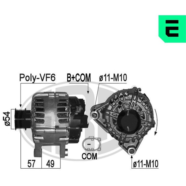 Generator 14V 150A