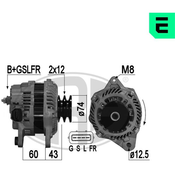 Generator 14V 140A