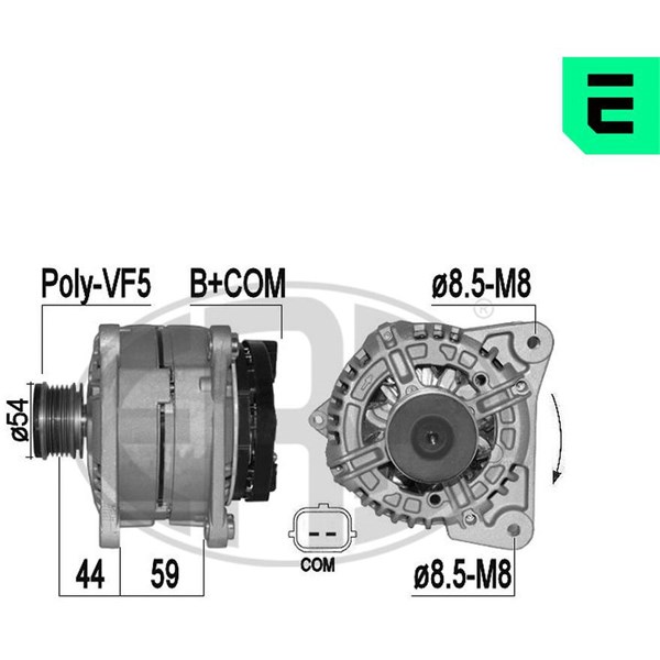 Generator 14V 120A