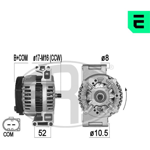 Generator 14V 150A