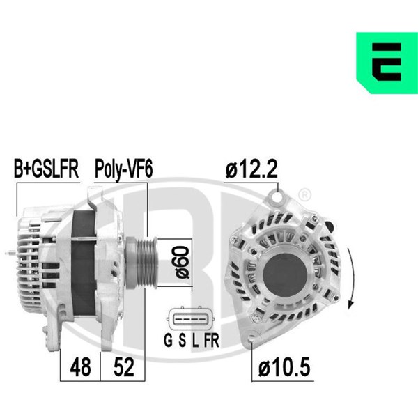 Generator 14V 130A