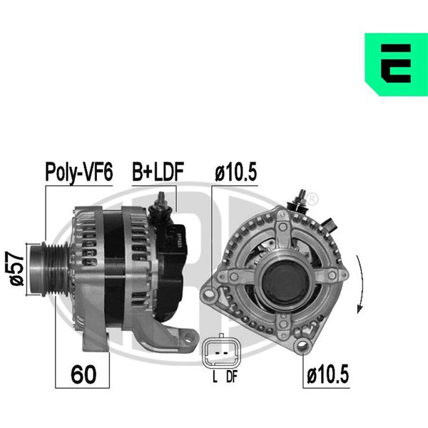 Generator 14V 150A