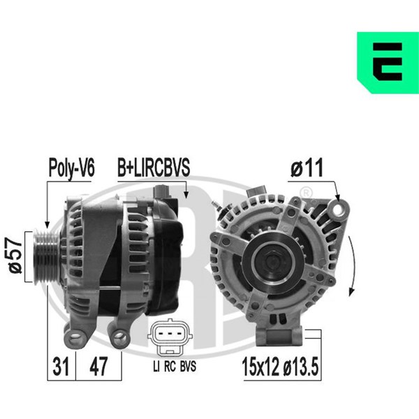 Generator 14V 150A