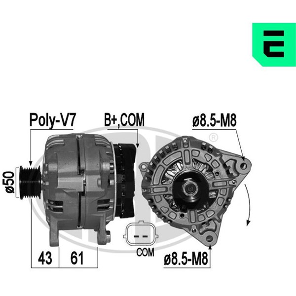 Generator 14V 150A