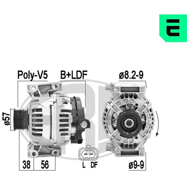 Generator 14V 100A