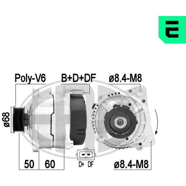 Generator 14V 120A