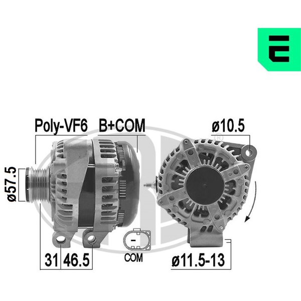 Generator 14V 150A
