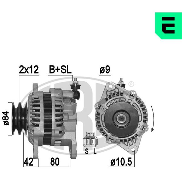 Generator 14V 90A