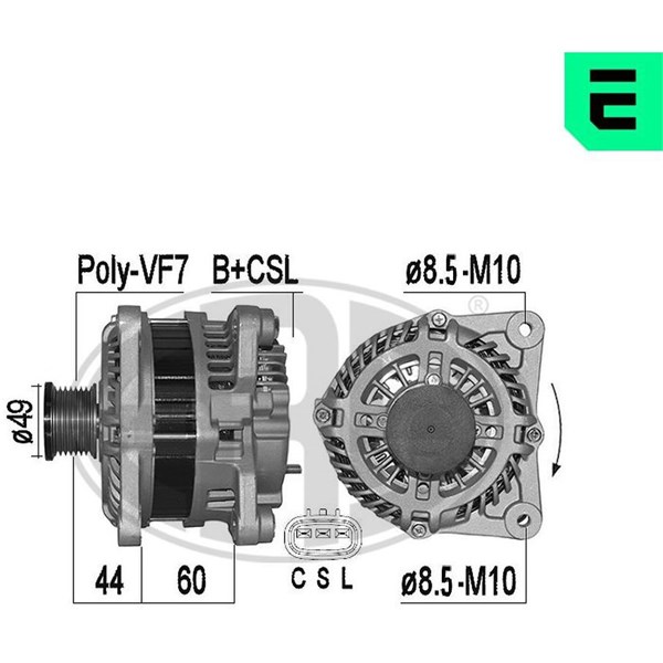 Generator 14V 150A
