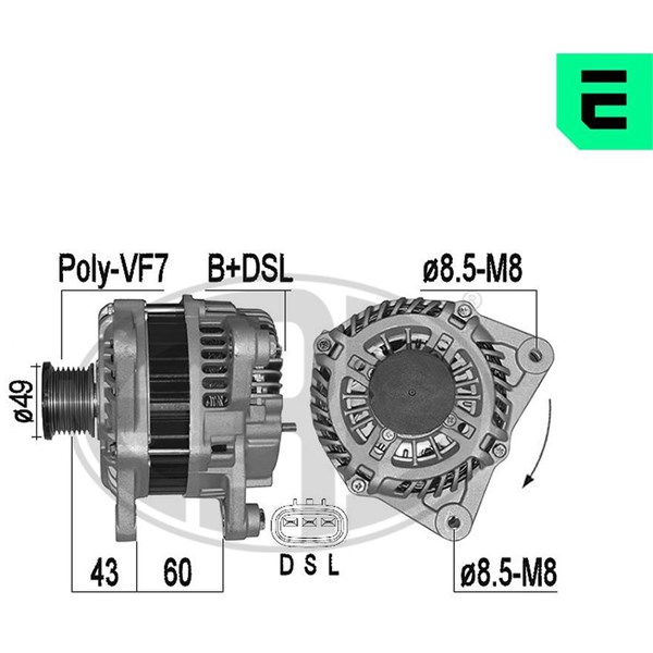 Generator 14V 150A