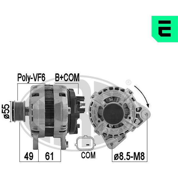 Generator 14V 150A