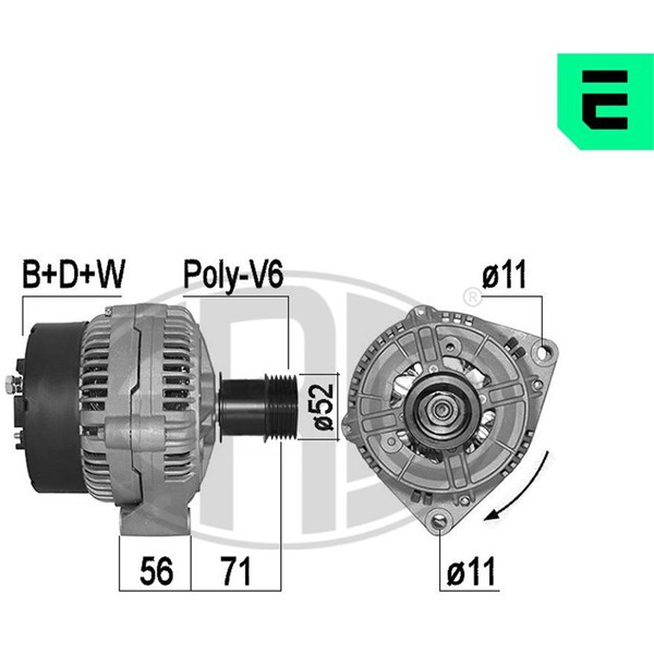 Generator 14V 130A