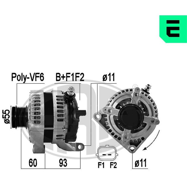 Generator 14V 160A
