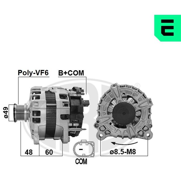 Generator 14V 250A