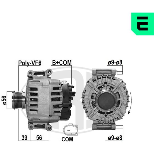 Generator 14V 180A