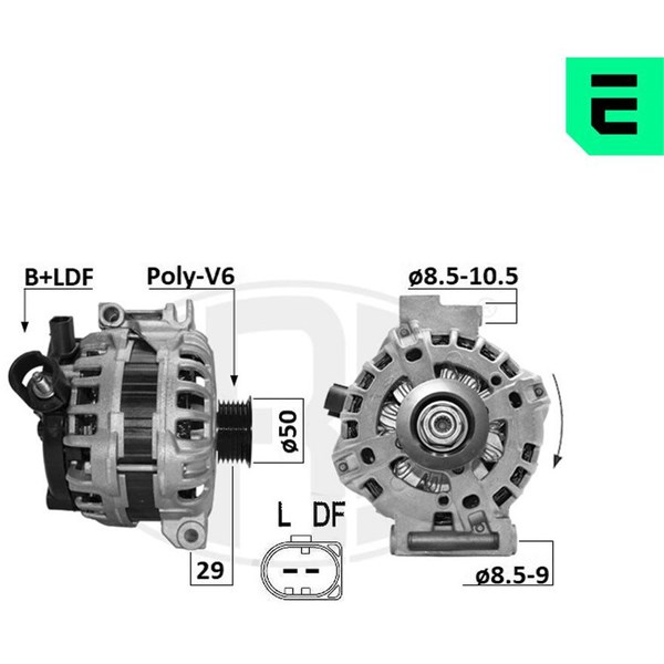 Generator 14V 150A
