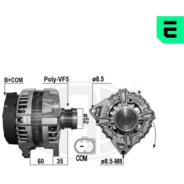Generator 14V 150A