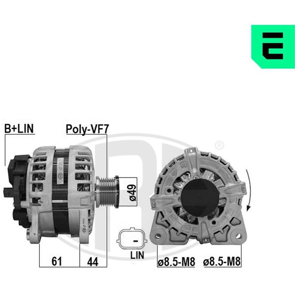 Generator 14V 150A