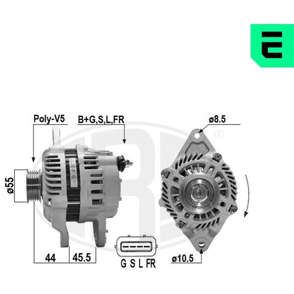 Generator 12V 85A