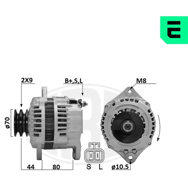 Generator 14V 90A