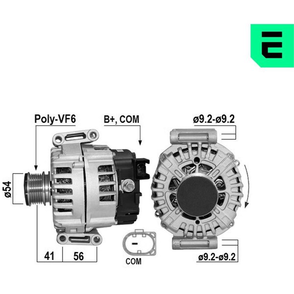 Generator 14V 200A