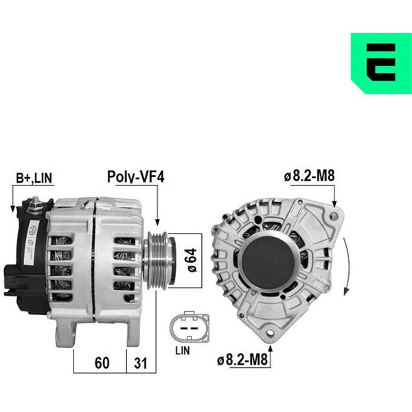 Generator 14V 200A Generator 14V 200A