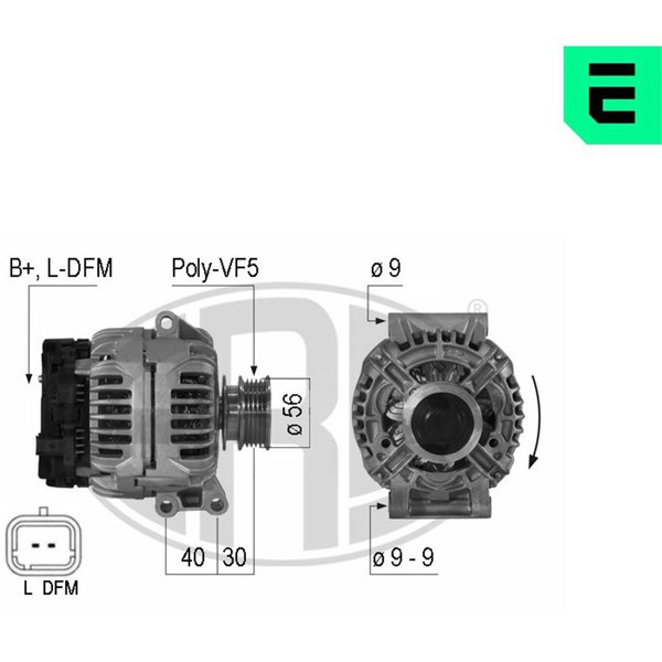 Generator 14V 90A