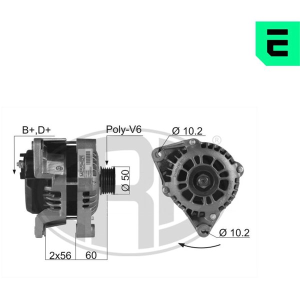 Generator 14V 100A