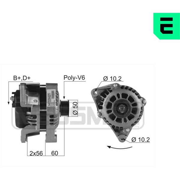 Generator 14V 100A