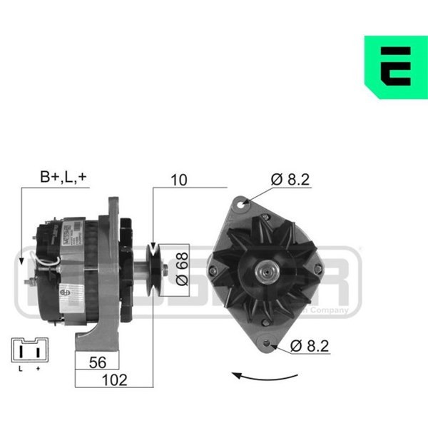 Generator 14V 60A