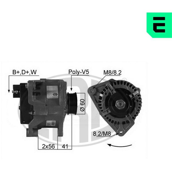 Generator 14V 70A