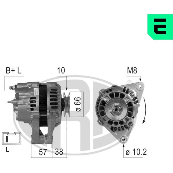 Generator 14V 50A