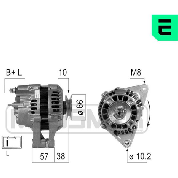 Generator 14V 50A