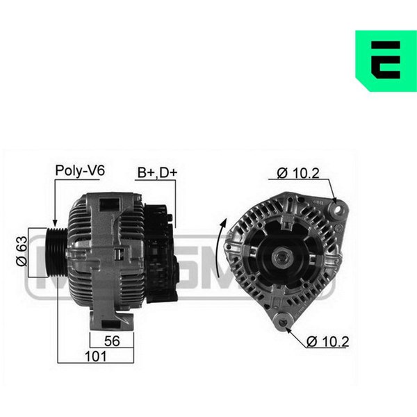 Generator 14V 95A