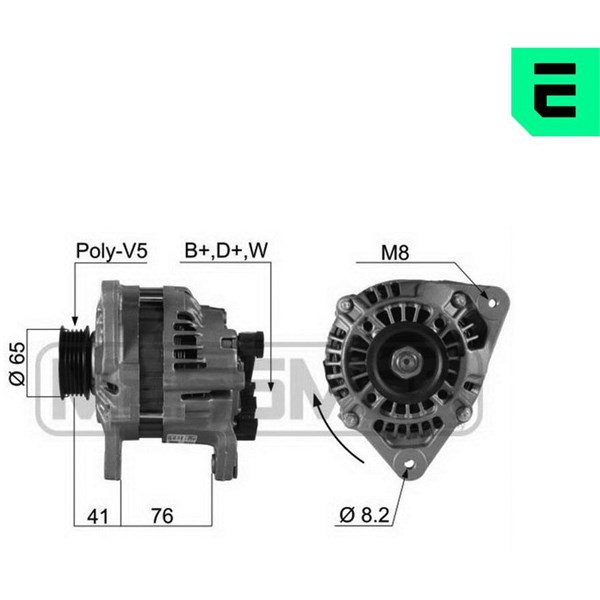 Generator 14V 70A