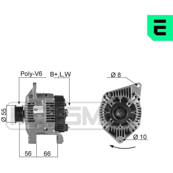 Generator 14V 110A