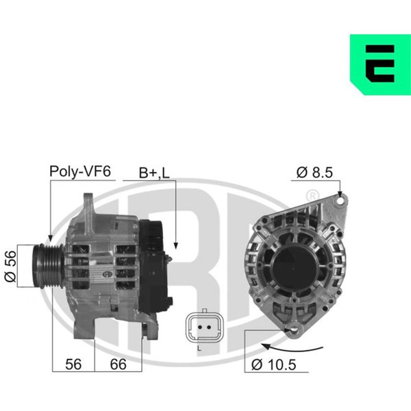 Generator 12V 120A