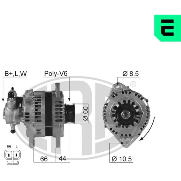 Generator 14V 100A