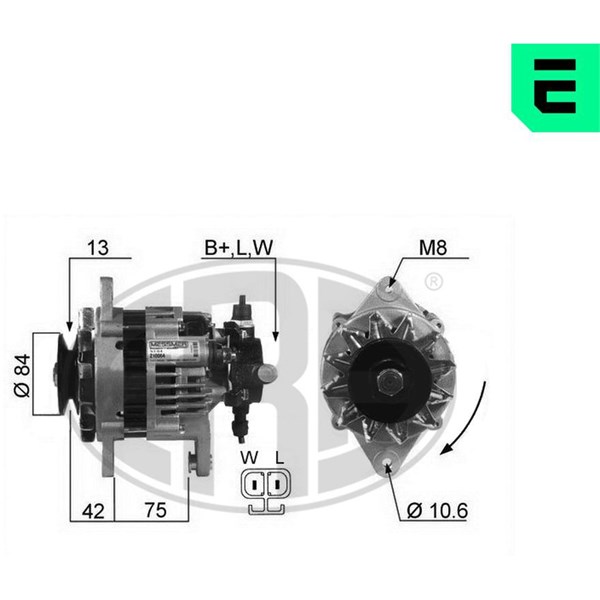 Generator 14V 70A