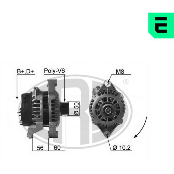 Generator 14V 100A