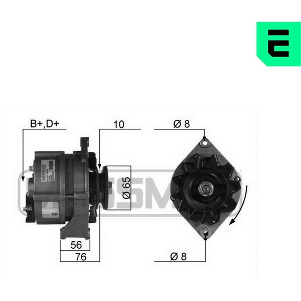 Generator 14V 55A